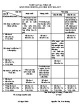 Đề thi học kỳ I năm học 2016  2017 môn Công nghệ 7 - Trường THCS Thái Bình